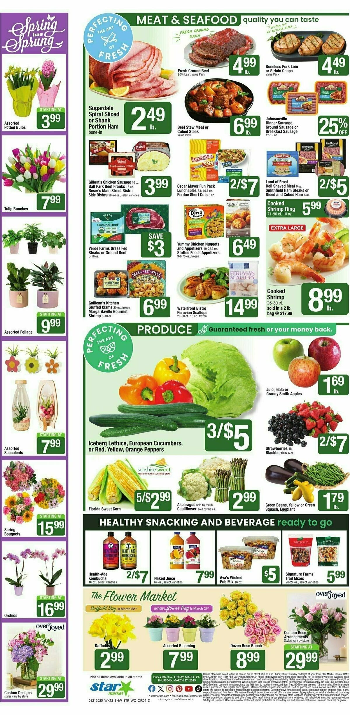 Star Market Weekly Ad from March 21