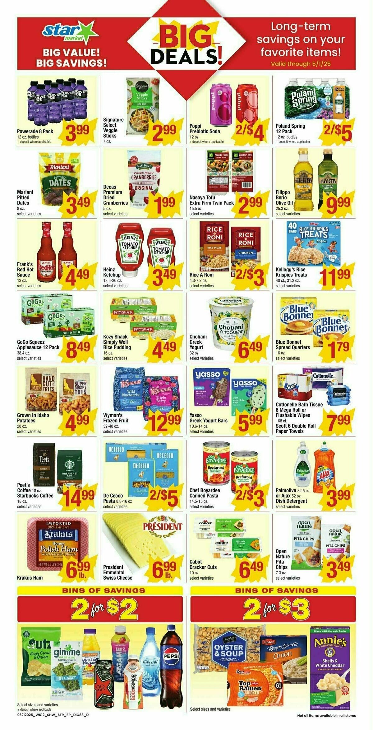 Star Market Additional Savings Weekly Ad from March 21