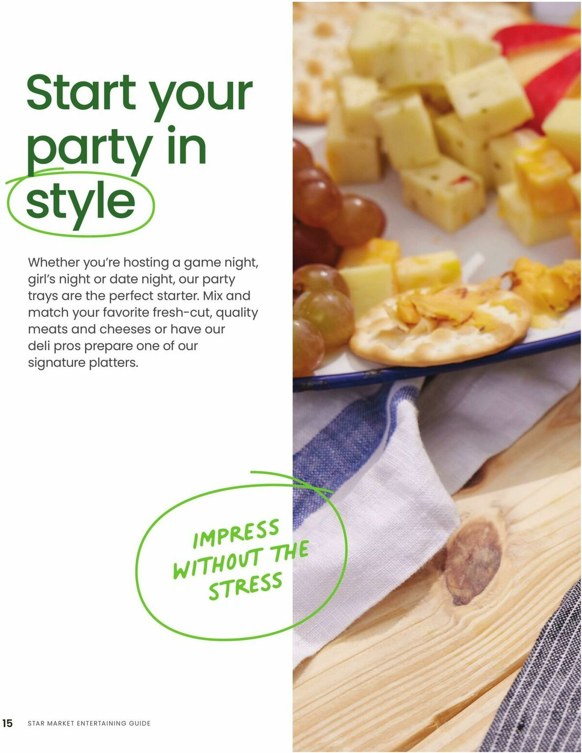 Star Market Entertaining Guide Weekly Ad from January 1