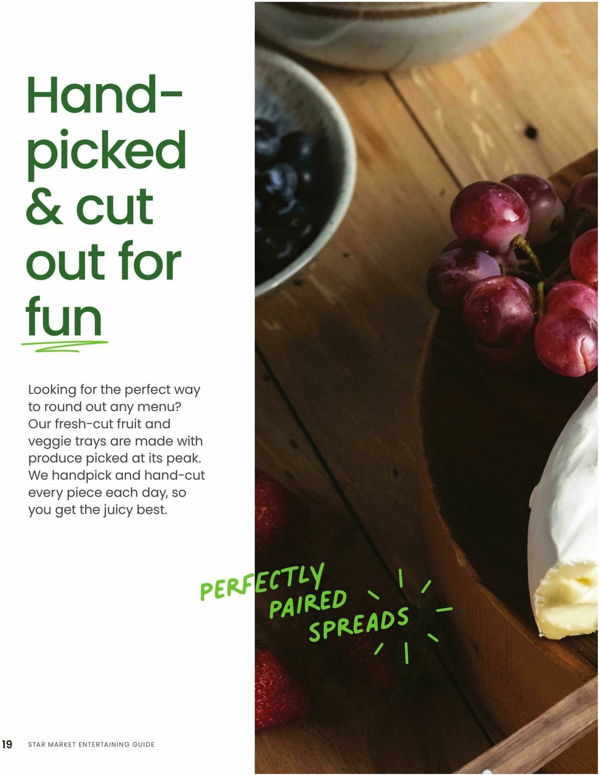 Star Market Entertaining Guide Weekly Ad from January 1