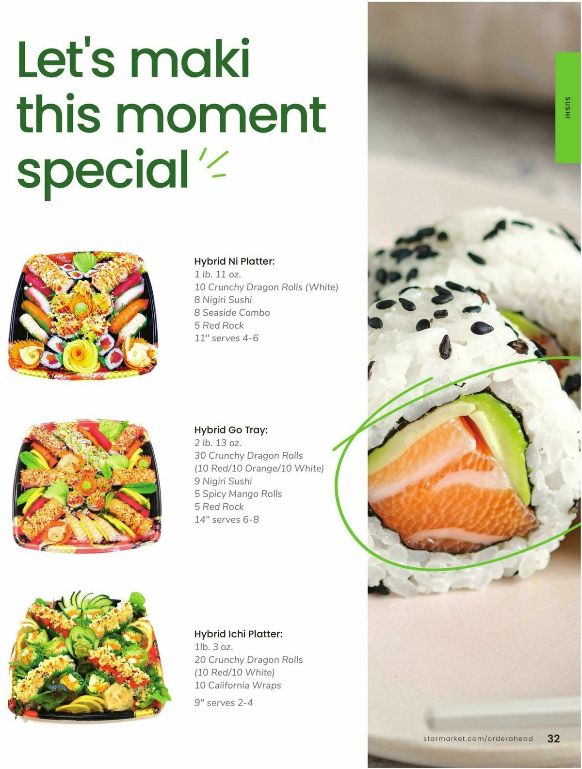 Star Market Entertaining Guide Weekly Ad from January 1