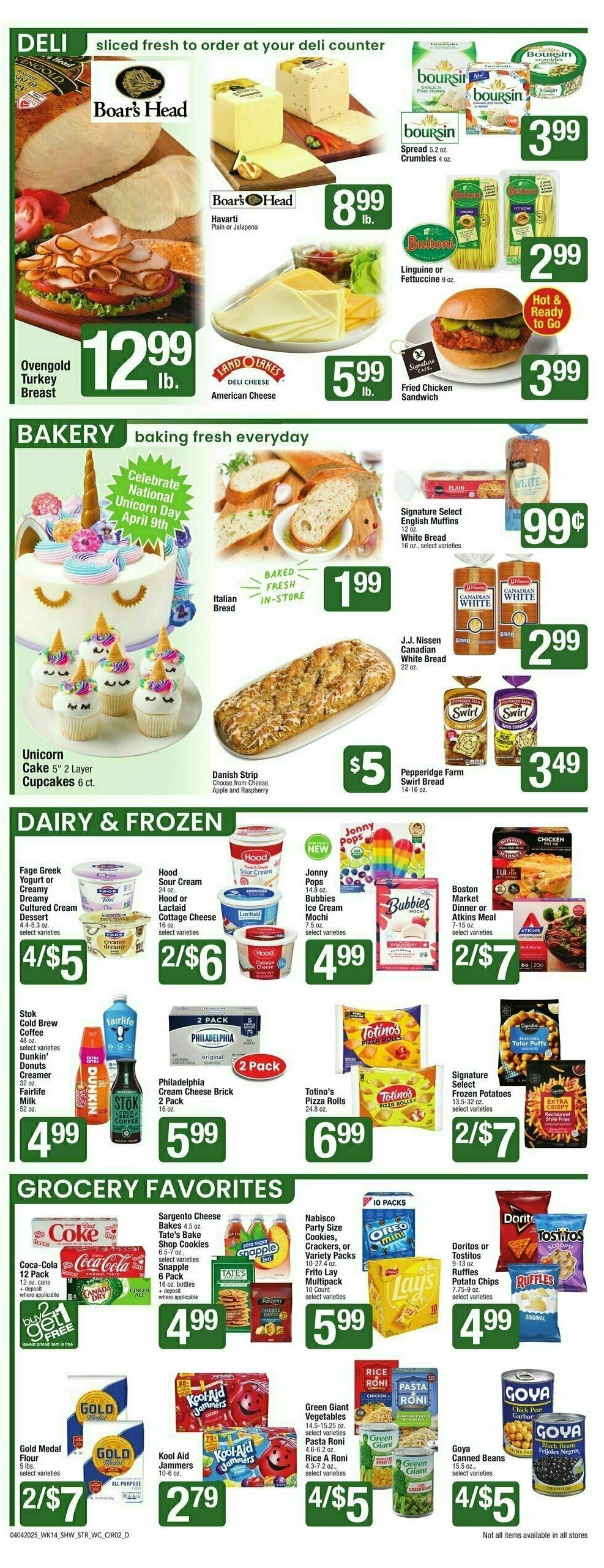 Star Market Weekly Ad from April 4