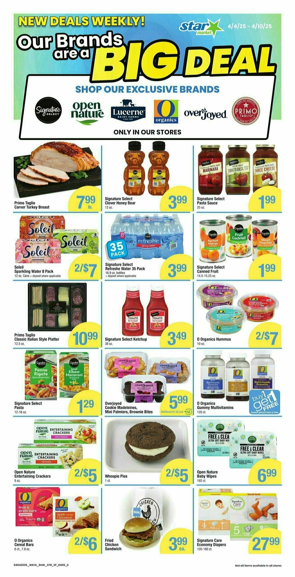 Star Market Additional Savings Weekly Ad from April 4