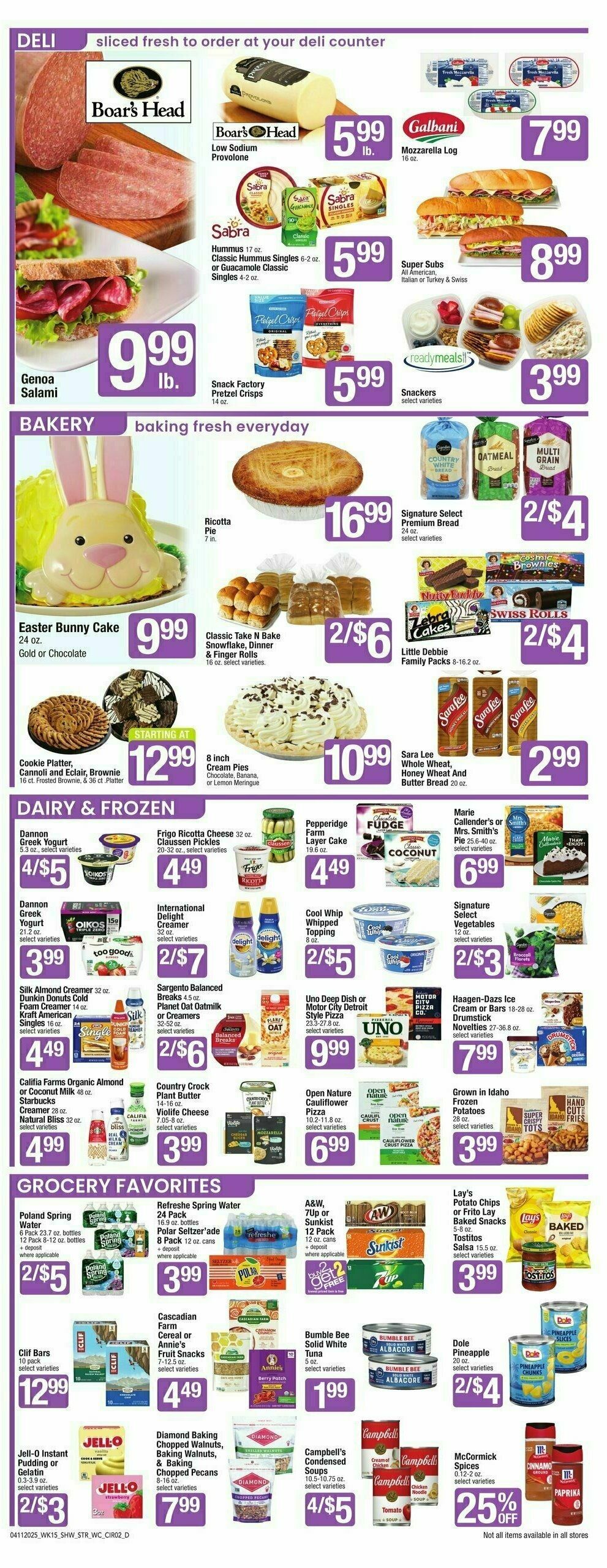 Star Market Weekly Ad from April 11