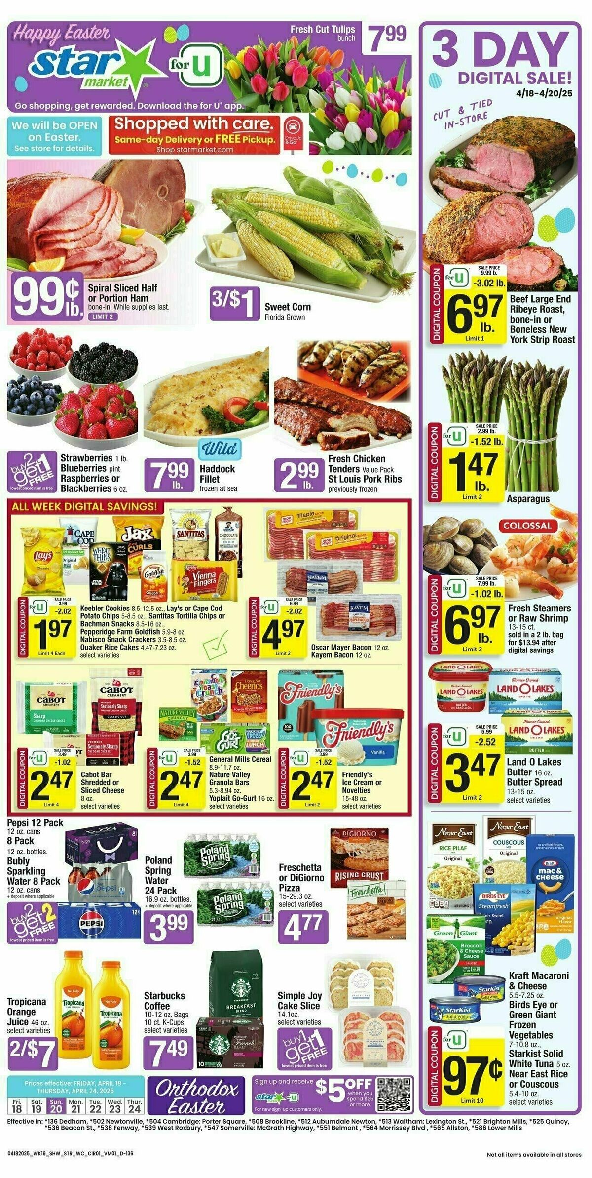 Star Market Weekly Ad from April 18