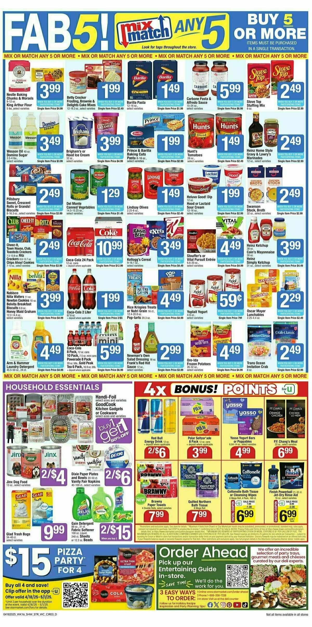 Star Market Weekly Ad from April 18