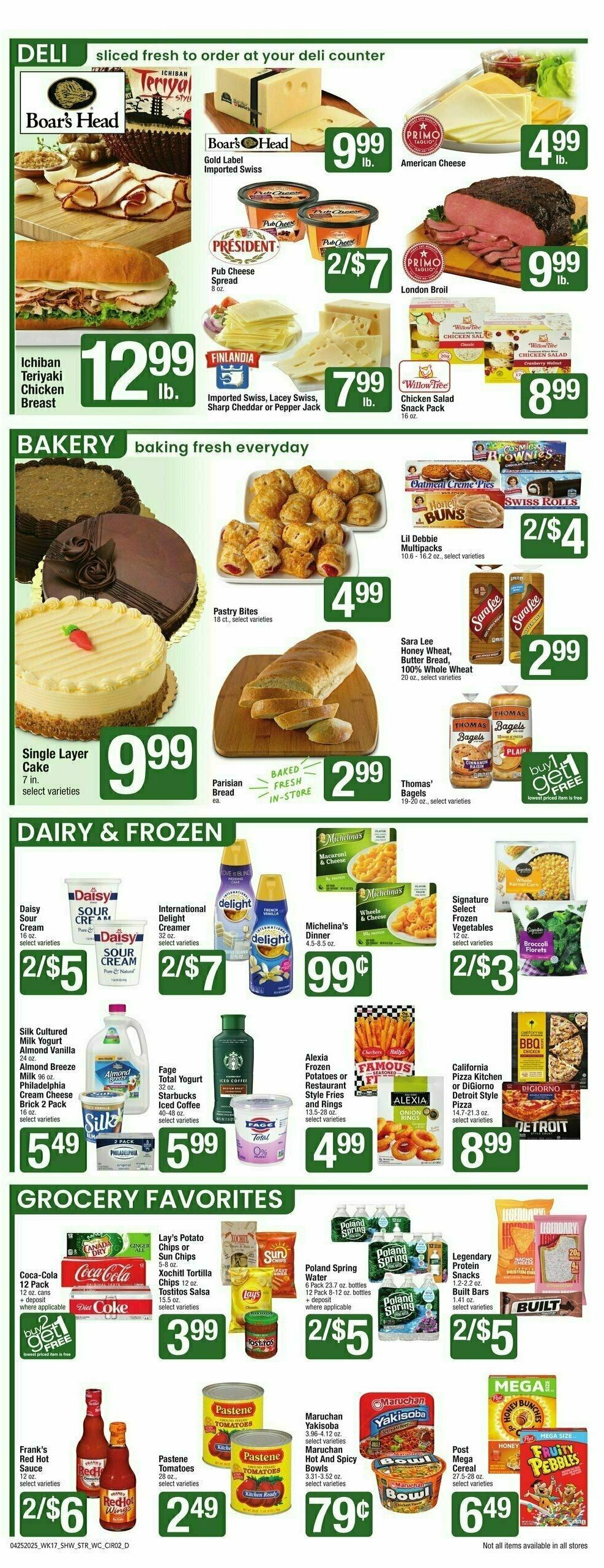 Star Market Weekly Ad from April 25