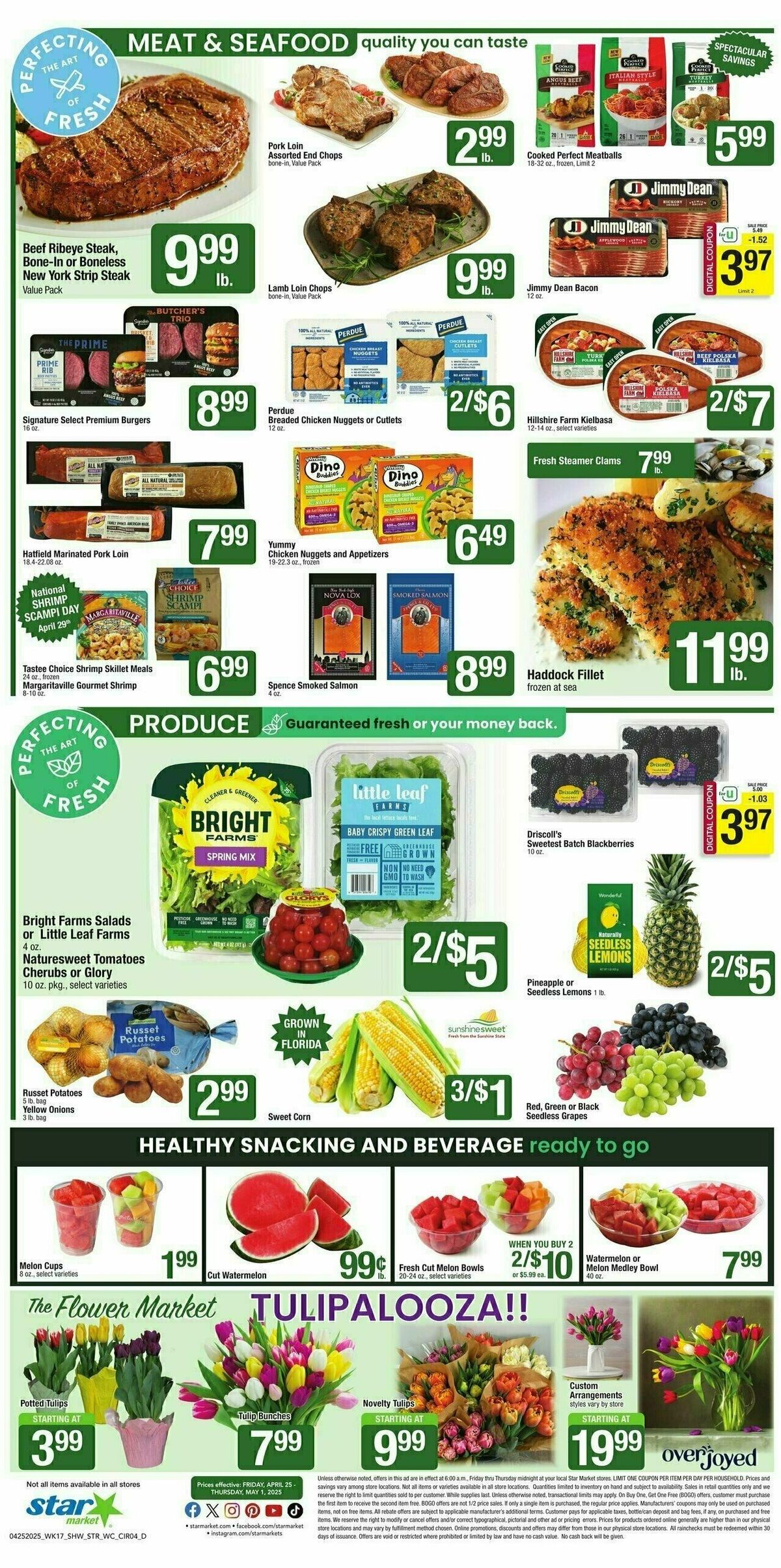 Star Market Weekly Ad from April 25