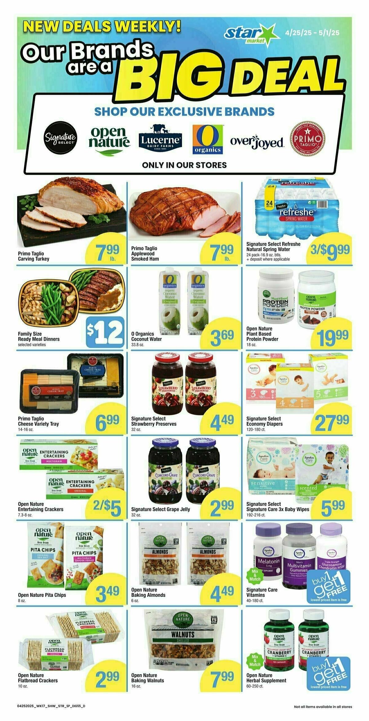 Star Market Additional Savings Weekly Ad from April 25