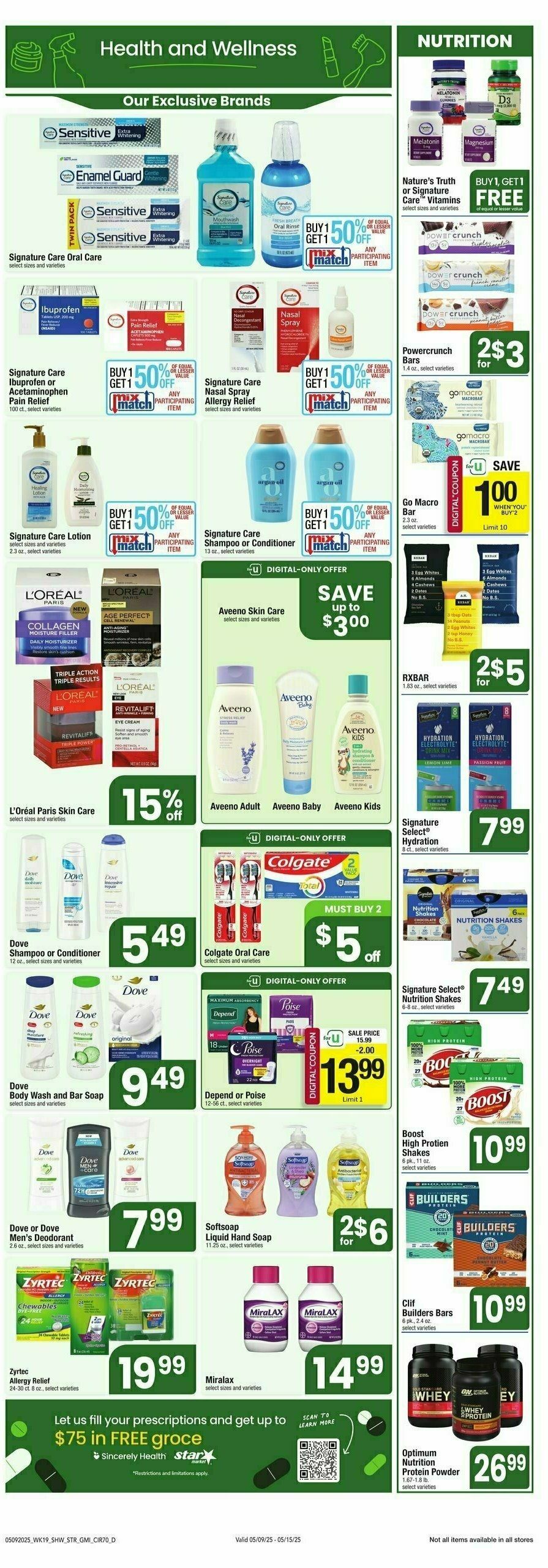 Star Market Weekly Ad from May 9