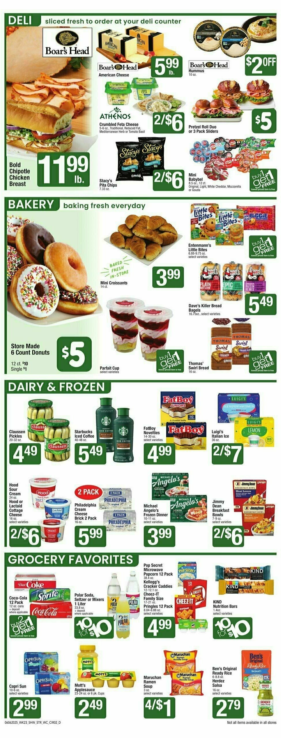 Star Market Weekly Ad from June 6