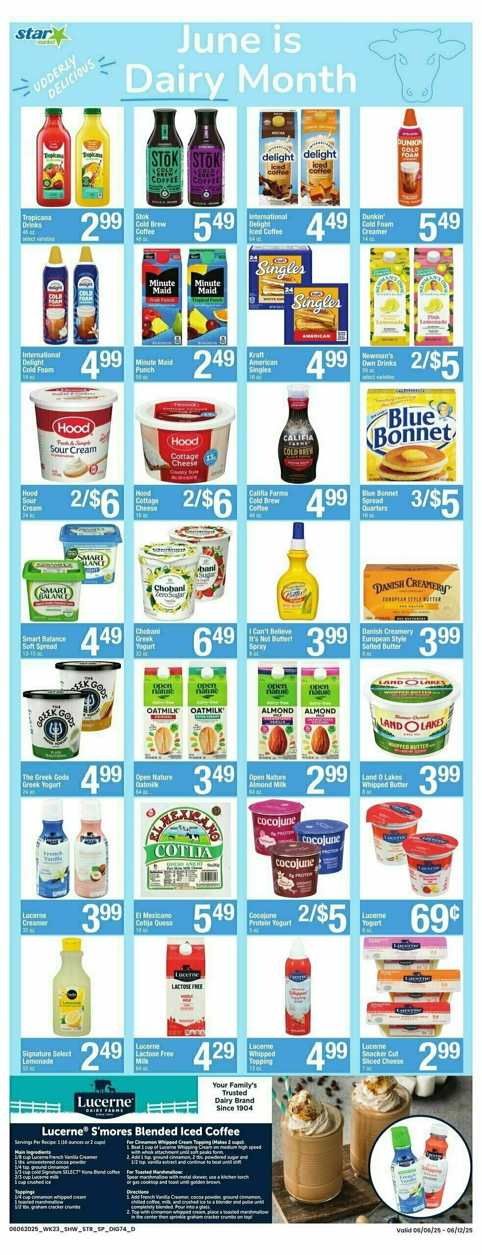 Star Market Weekly Ad from June 6