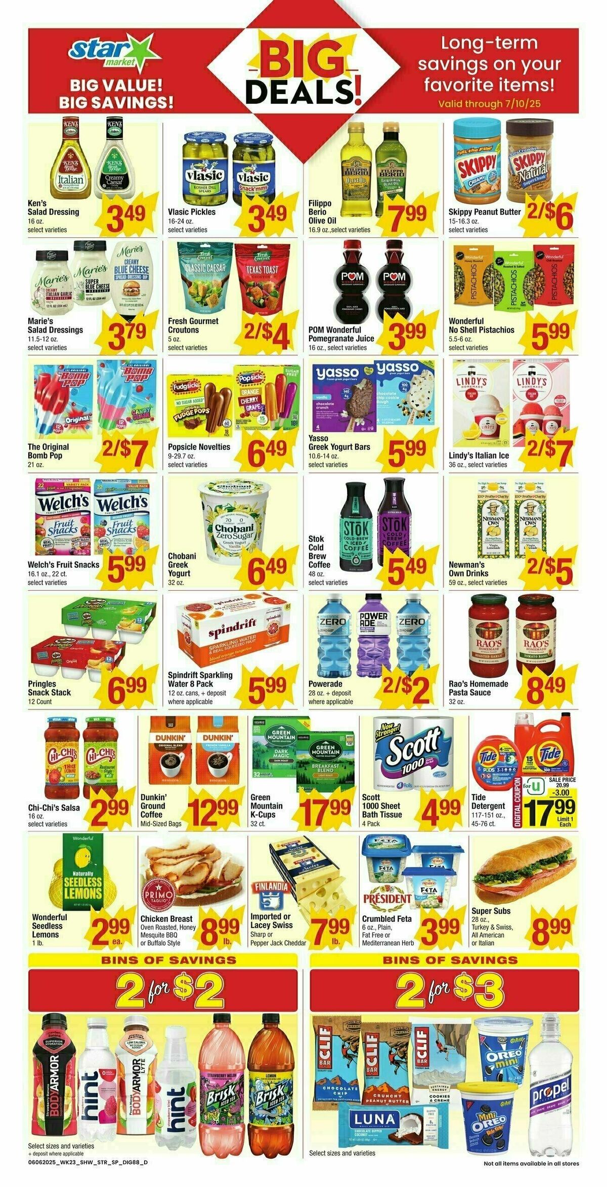 Star Market ADDITIONAL SAVINGS Weekly Ad from June 6