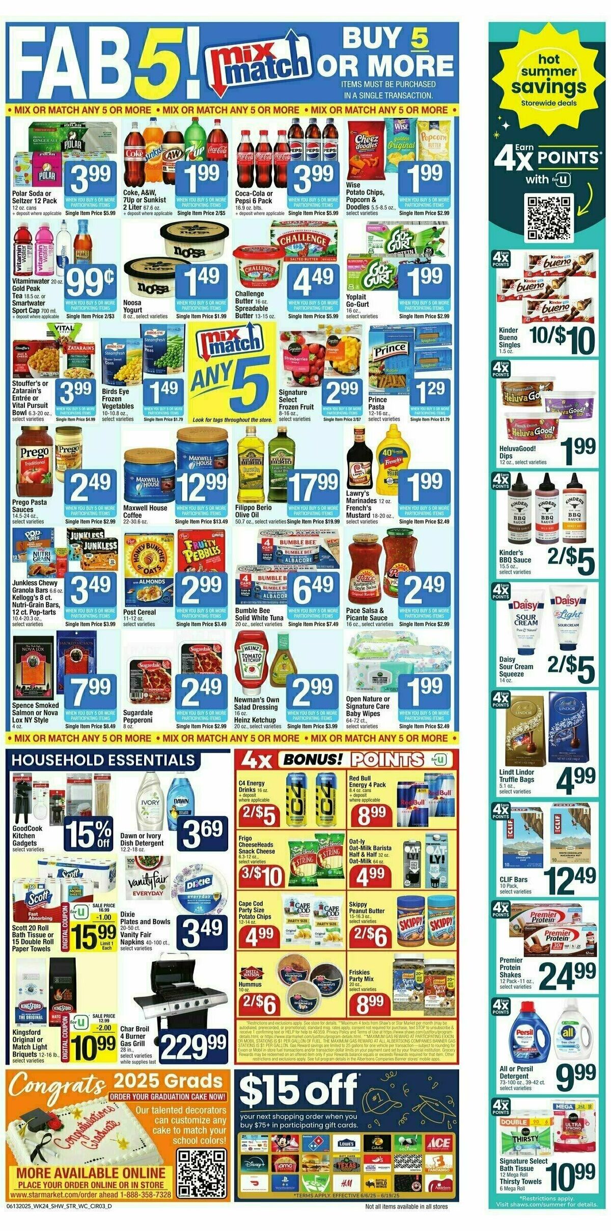 Star Market Weekly Ad from June 13