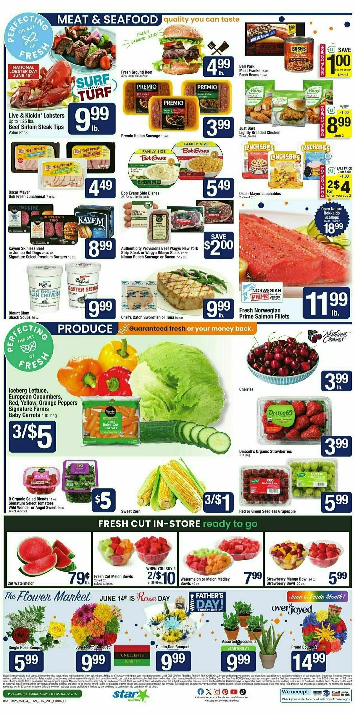 Star Market Weekly Ad from June 13
