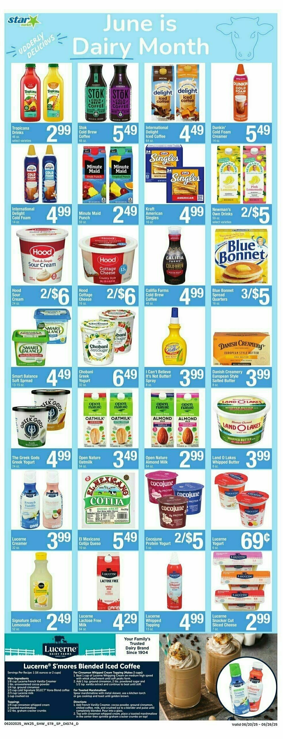 Star Market Weekly Ad from June 20