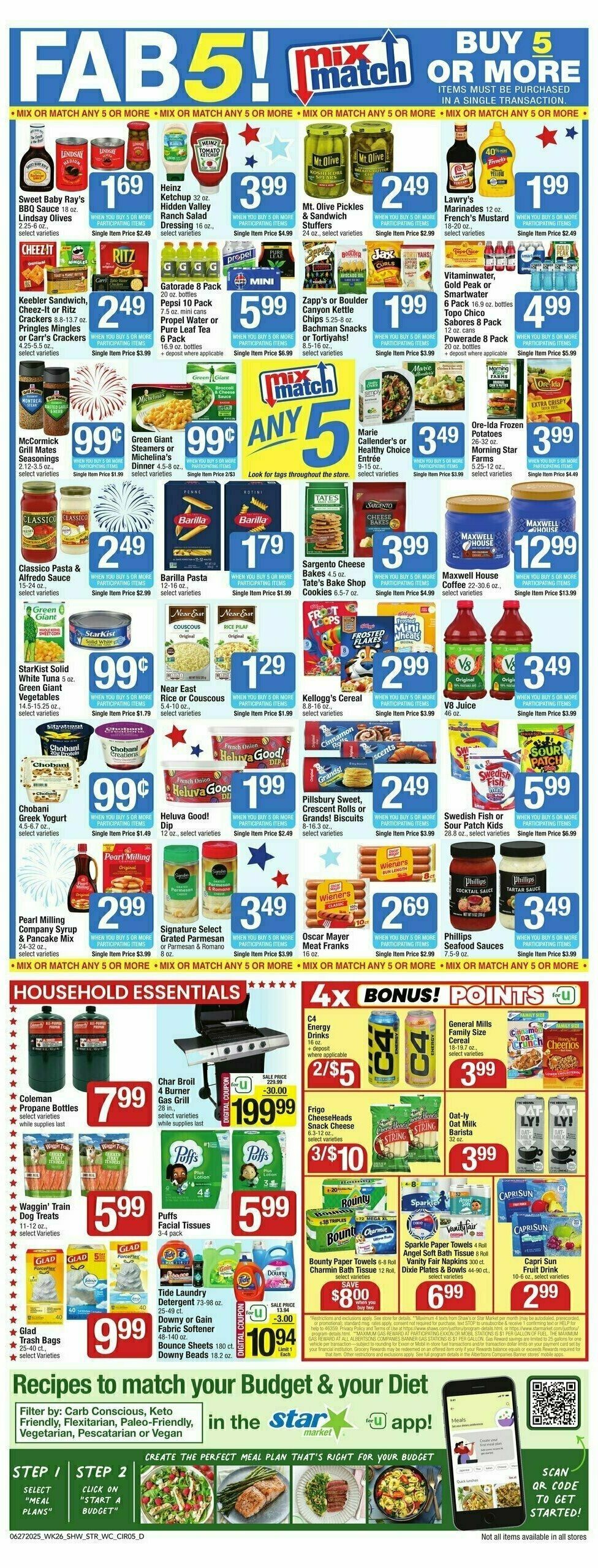 Star Market Weekly Ad from June 27
