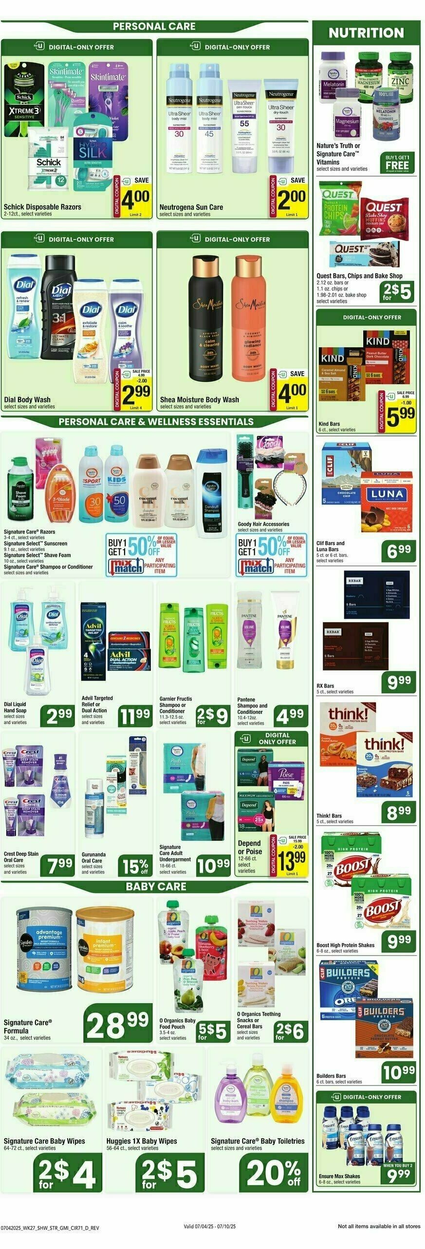 Star Market Weekly Ad from July 4