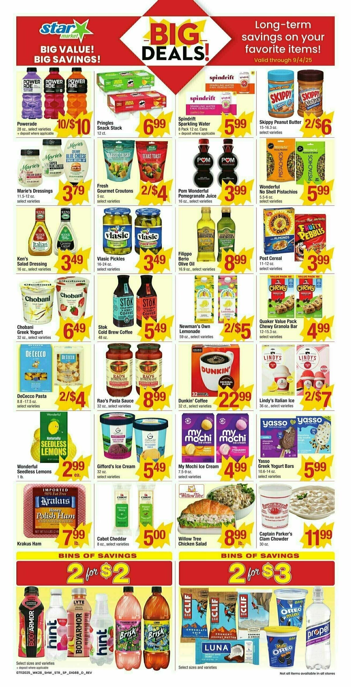 Star Market Additional Savings Weekly Ad from July 11