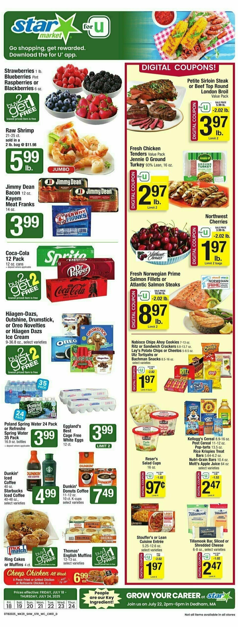 Star Market Weekly Ad from July 18