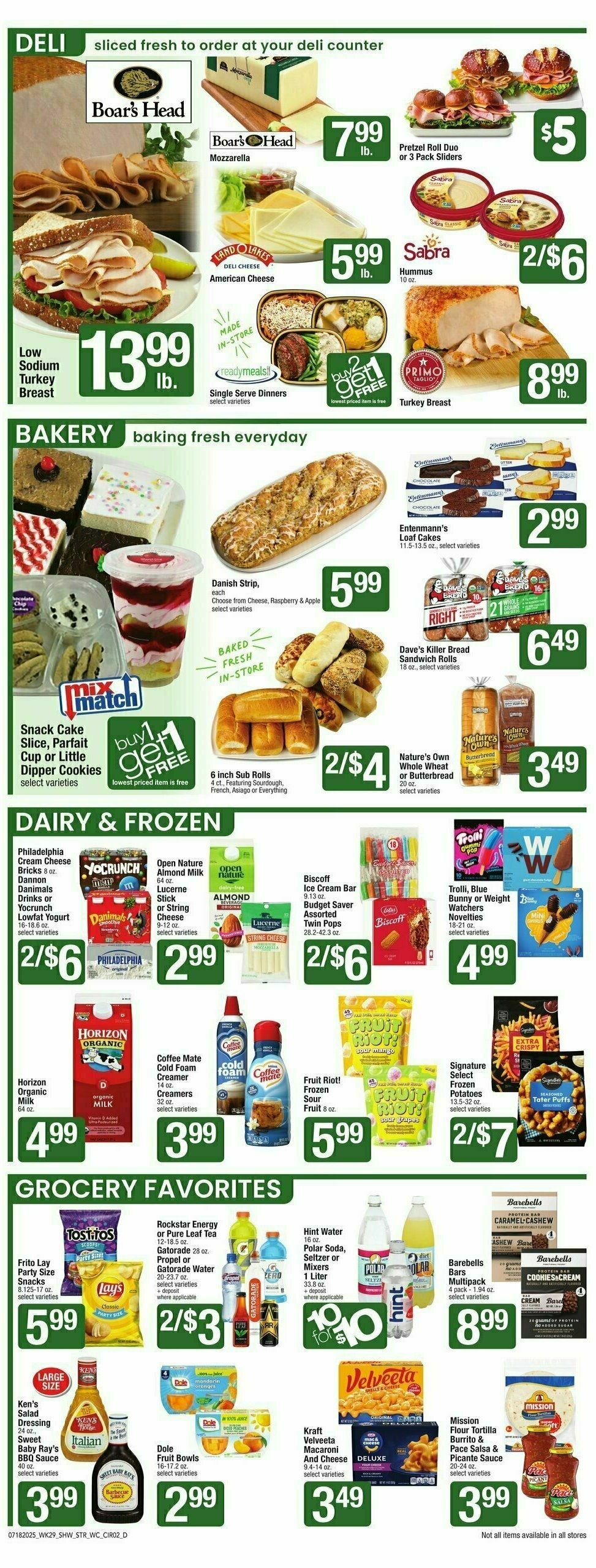 Star Market Weekly Ad from July 18