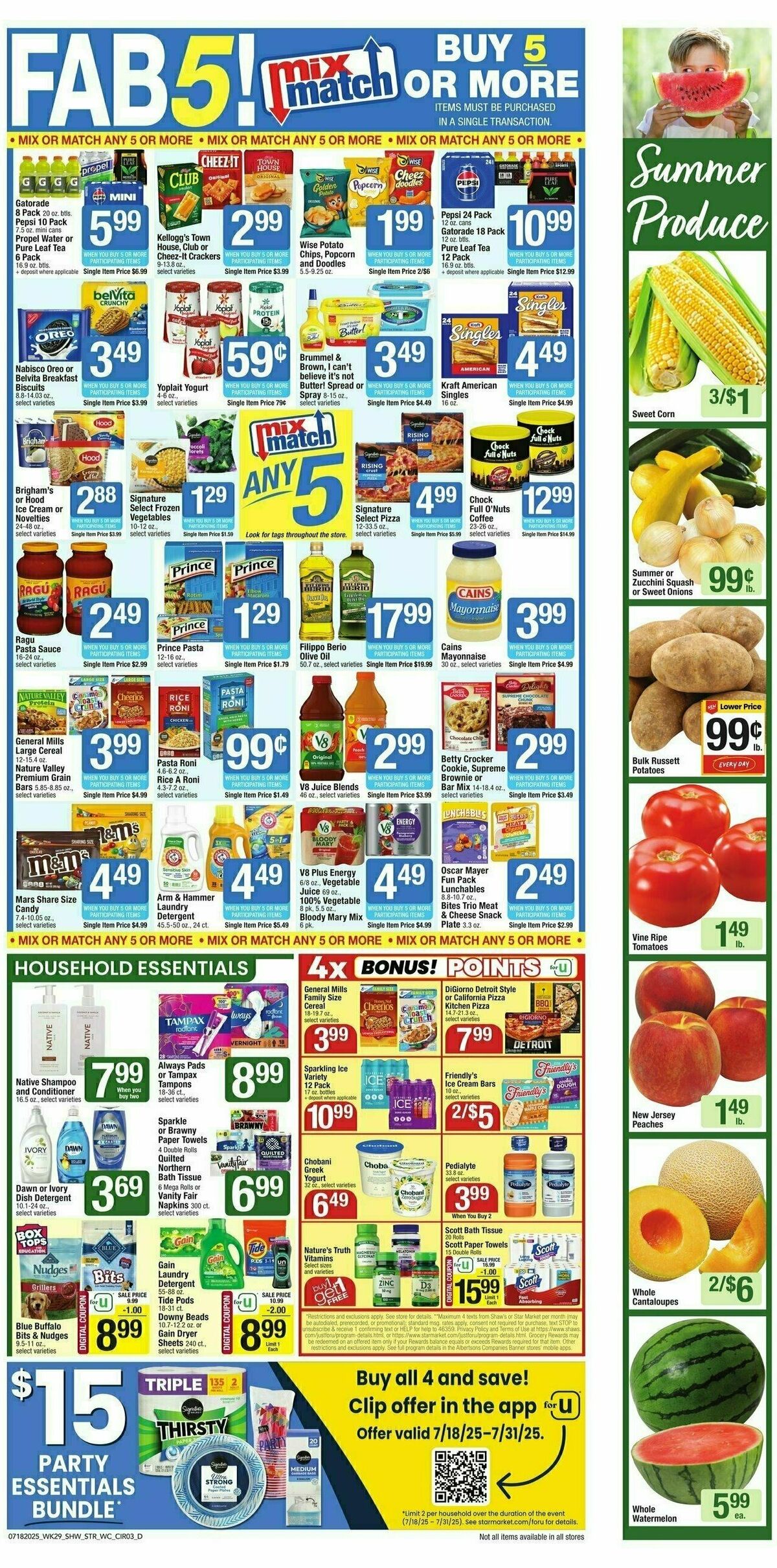 Star Market Weekly Ad from July 18