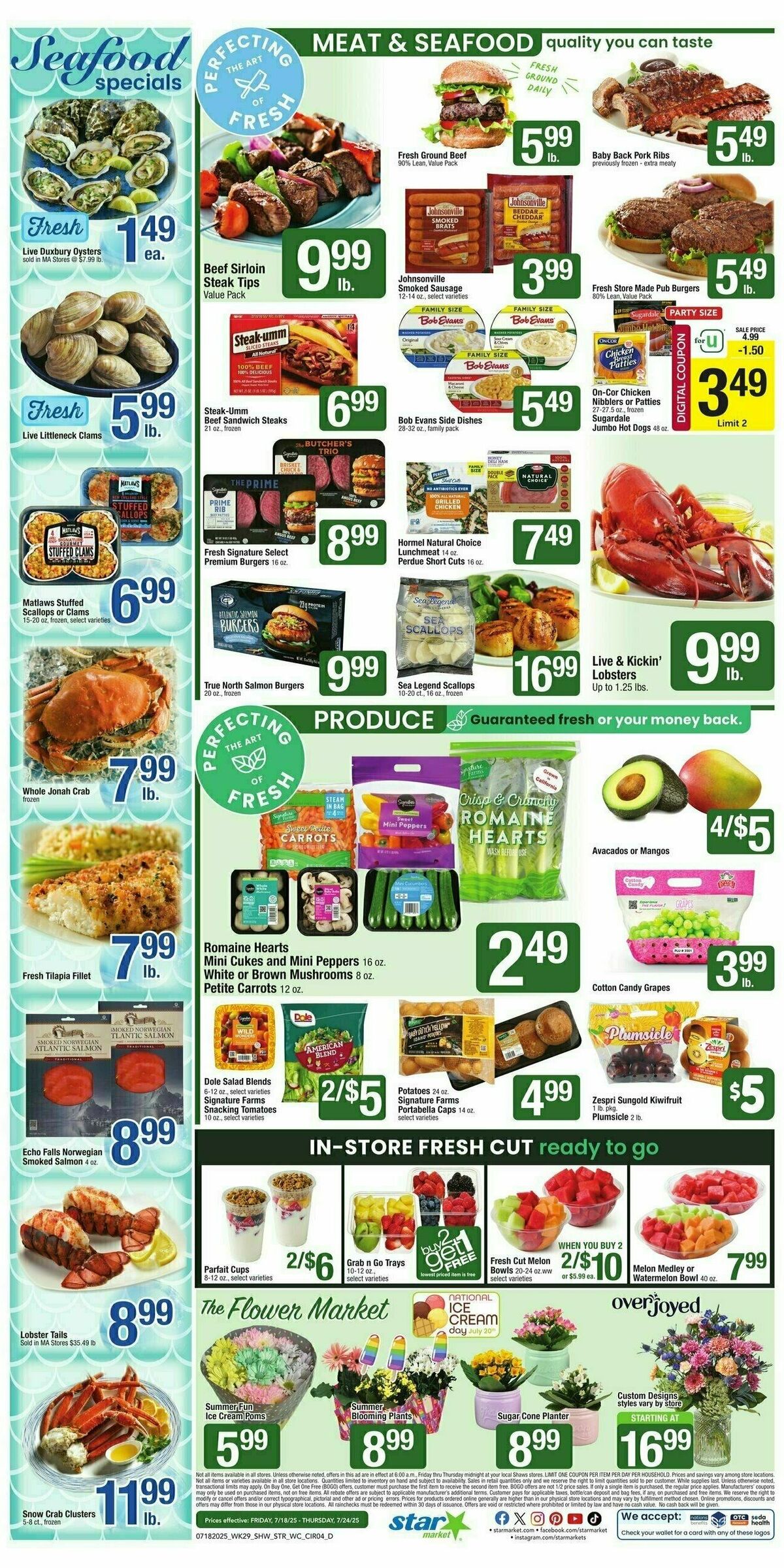 Star Market Weekly Ad from July 18