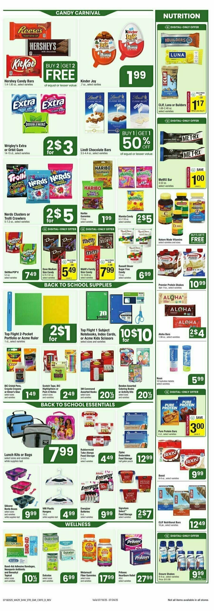 Star Market Weekly Ad from July 18