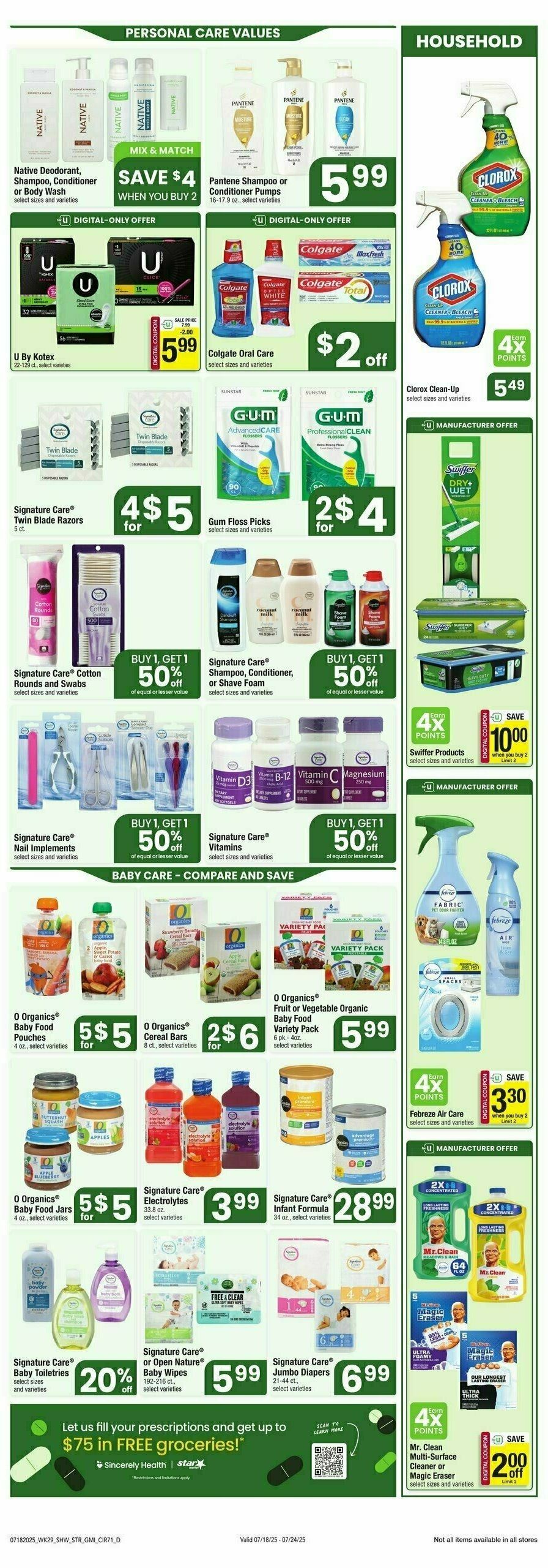 Star Market Weekly Ad from July 18