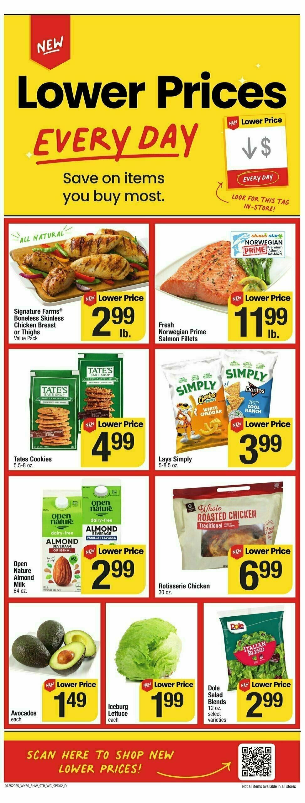 Star Market Weekly Ad from July 25