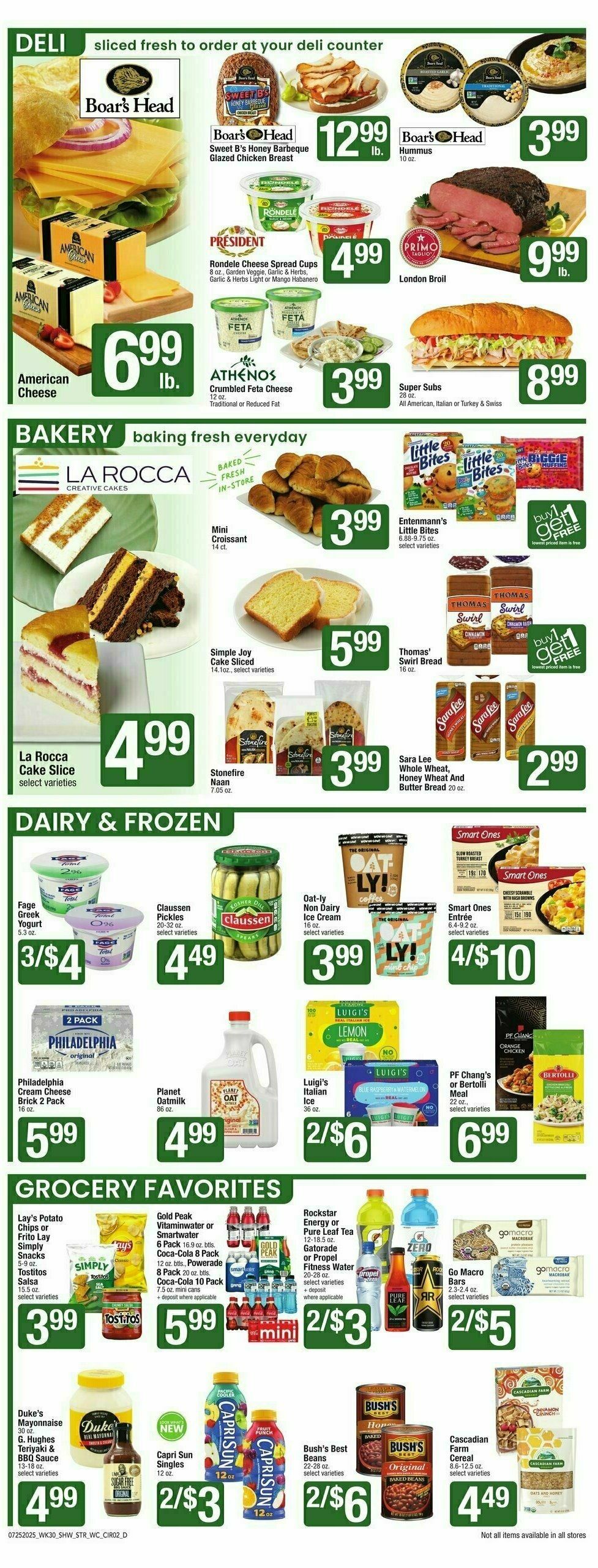 Star Market Weekly Ad from July 25