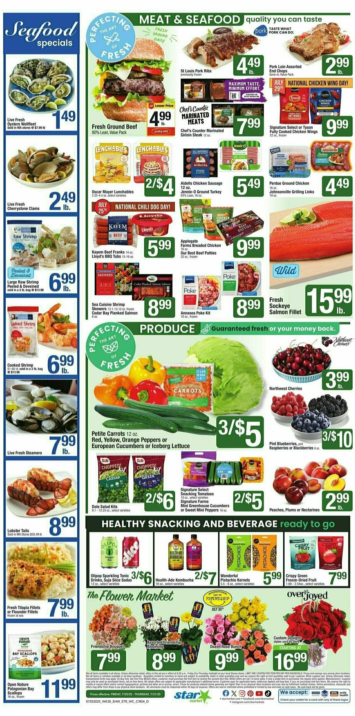 Star Market Weekly Ad from July 25