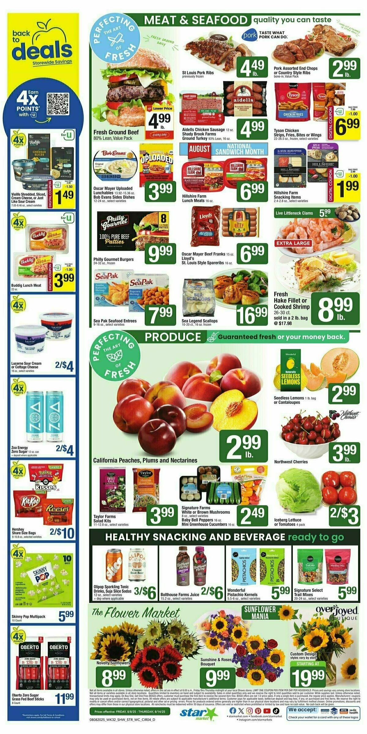 Star Market Weekly Ad from August 8