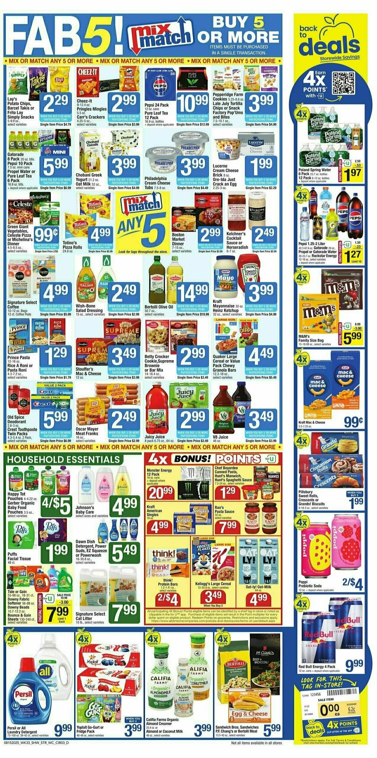 Star Market Weekly Ad from August 15