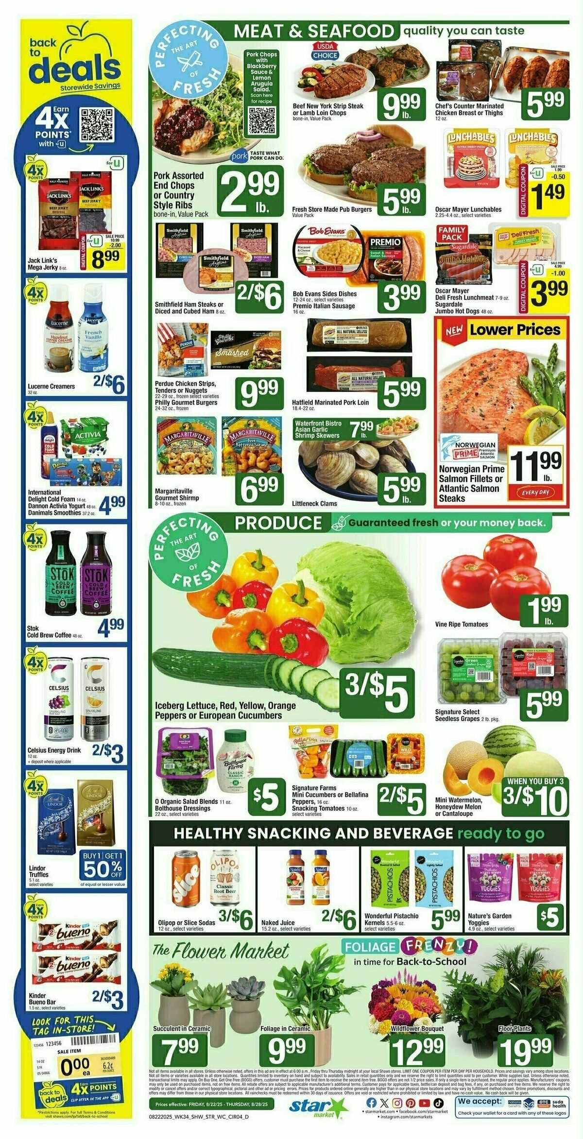 Star Market Weekly Ad from August 22