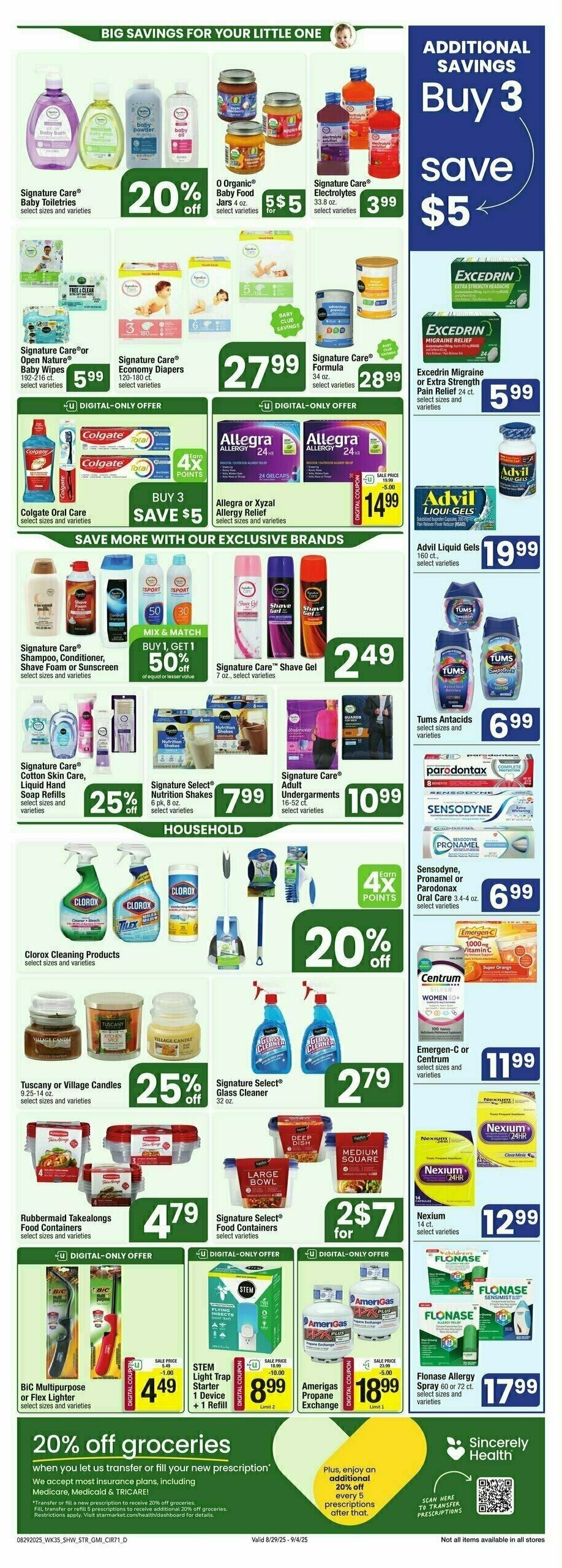 Star Market Weekly Ad from August 29