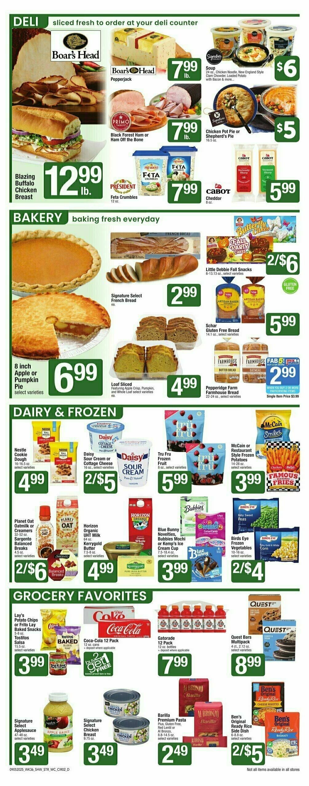 Star Market Weekly Ad from September 5