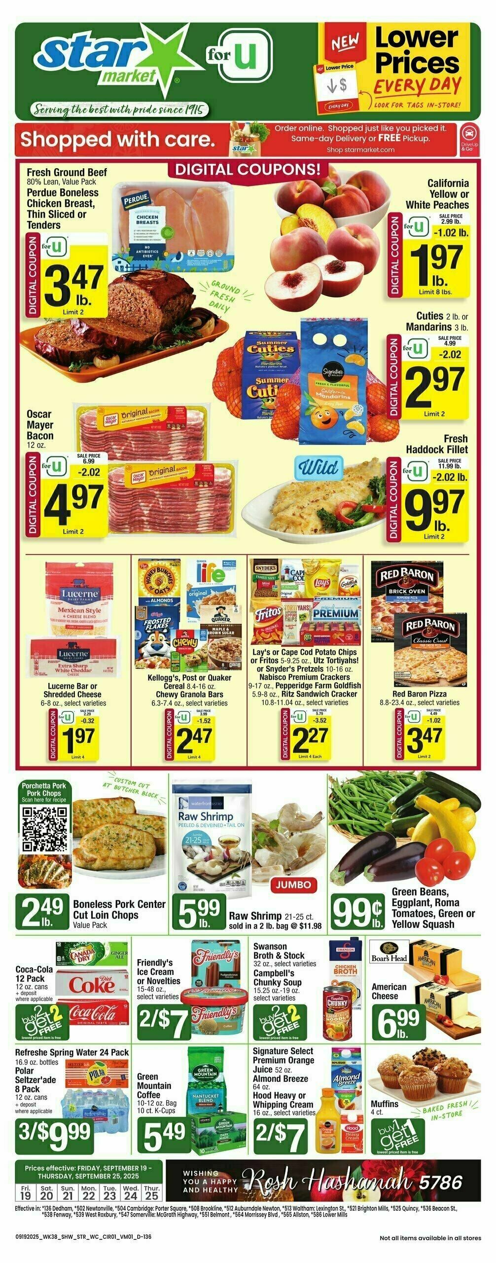 Star Market Weekly Ad from September 19