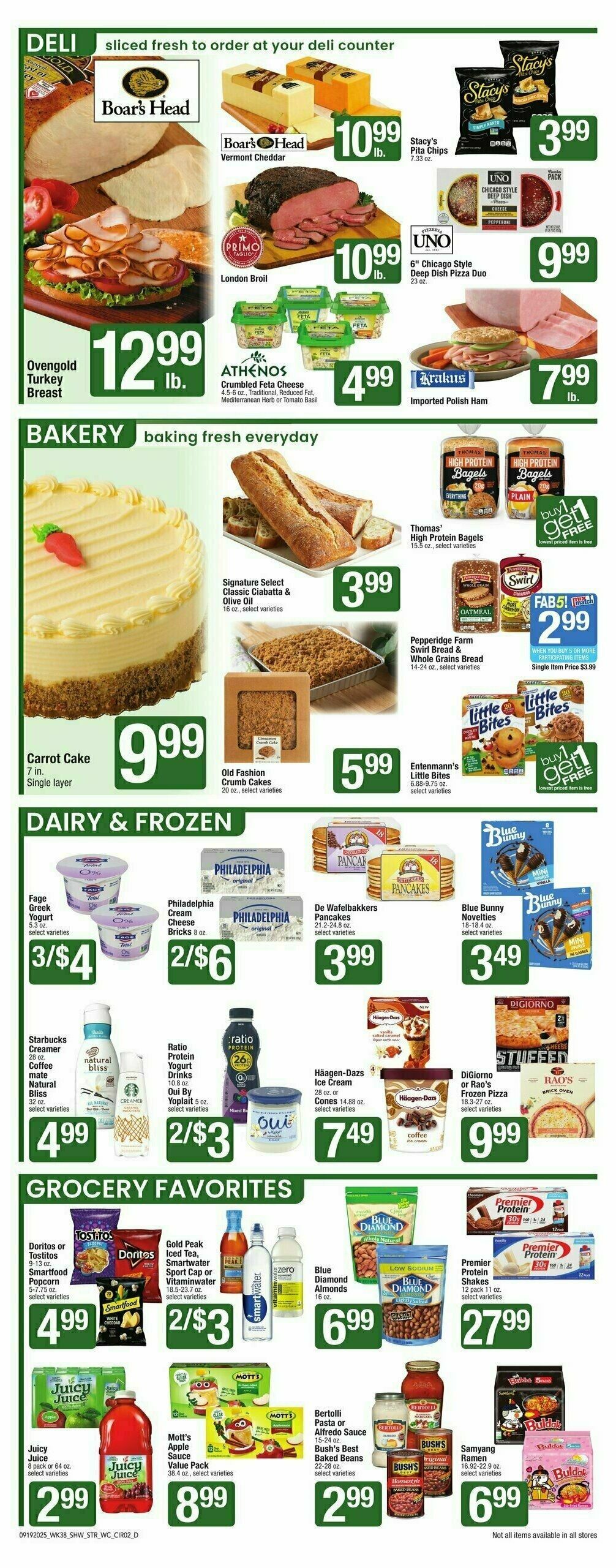 Star Market Weekly Ad from September 19