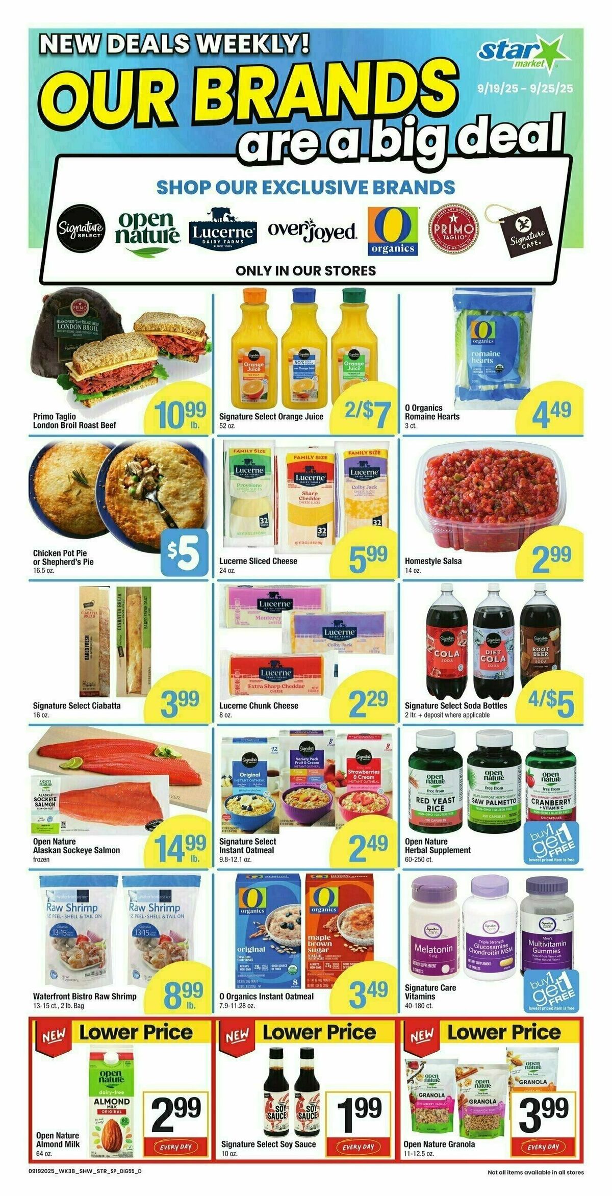 Star Market Weekly Ad from September 19