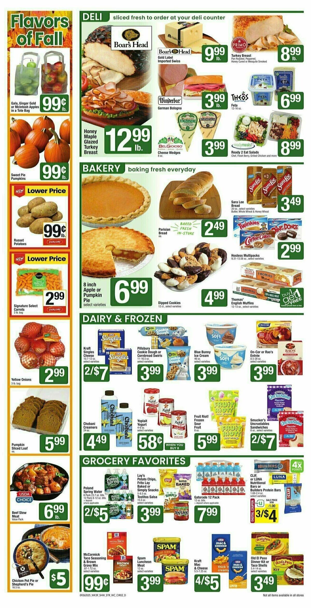 Star Market Weekly Ad from September 26