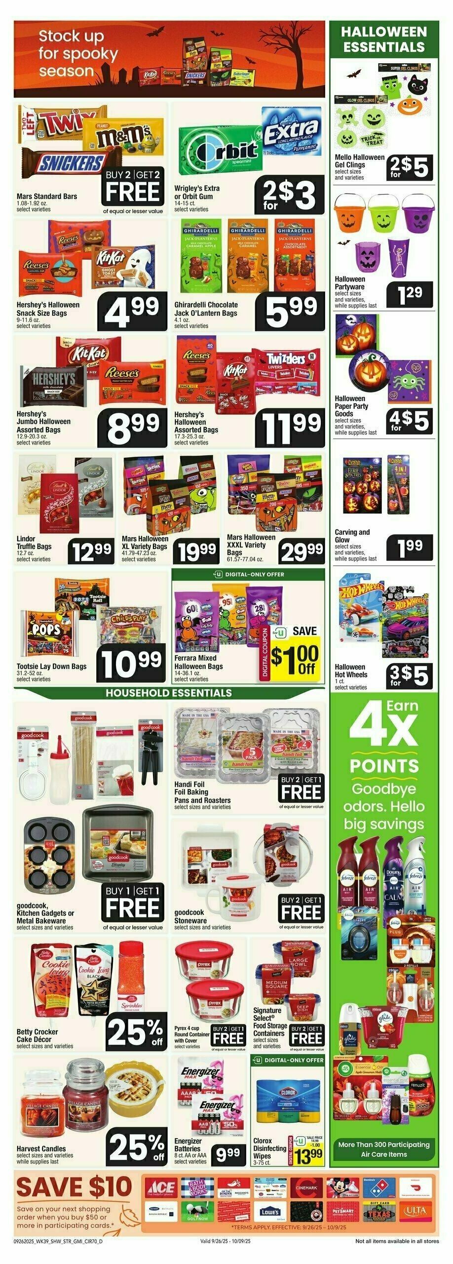 Star Market Weekly Ad from September 26