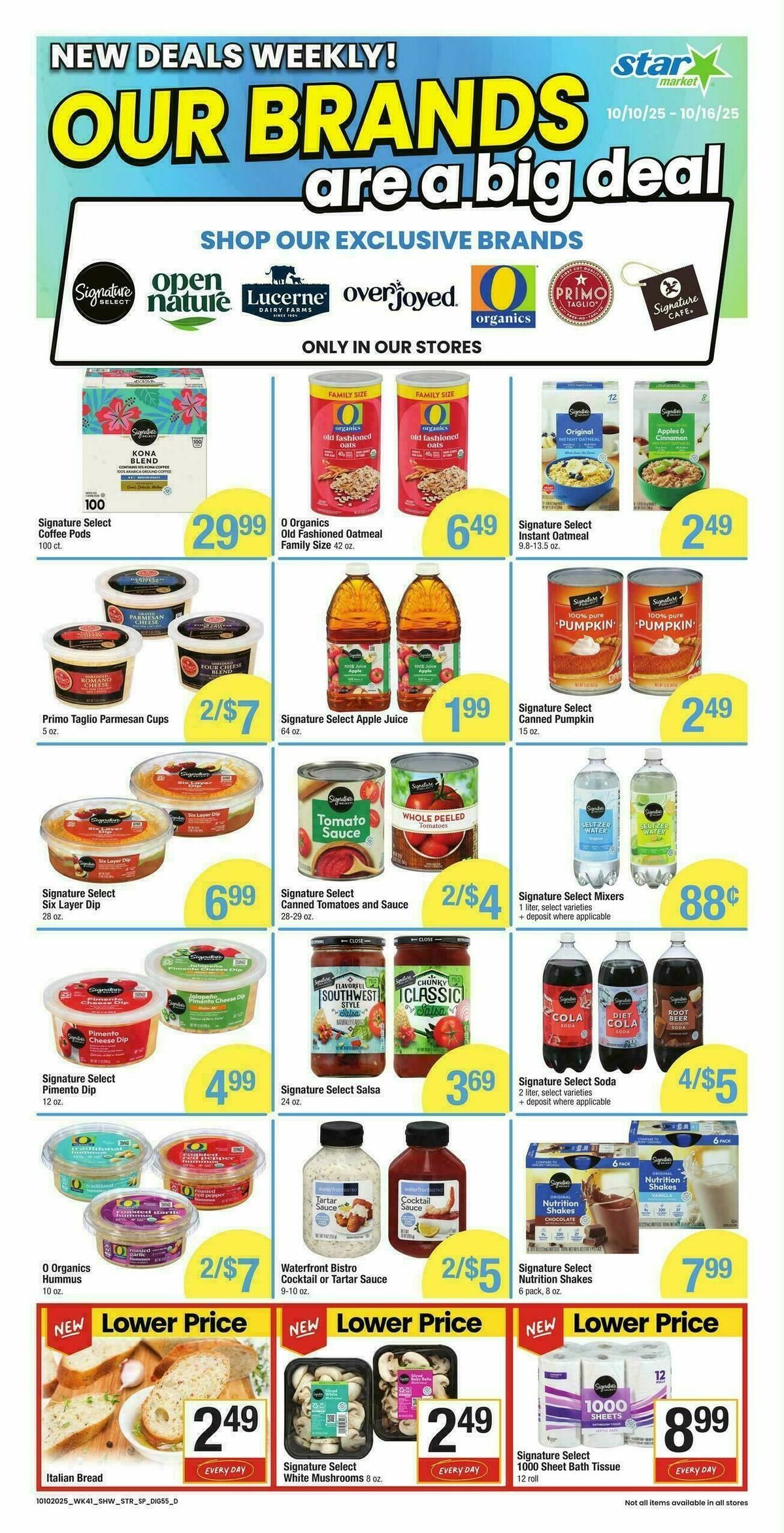 Star Market Weekly Ad from October 10