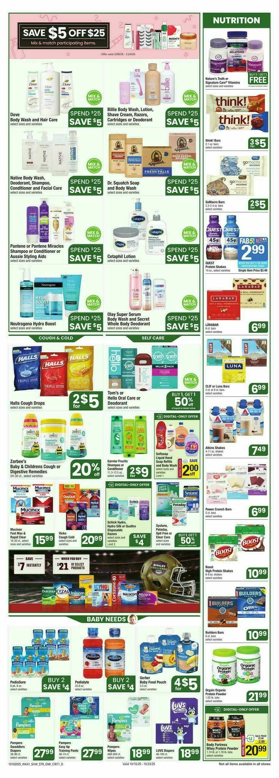 Star Market Weekly Ad from October 10