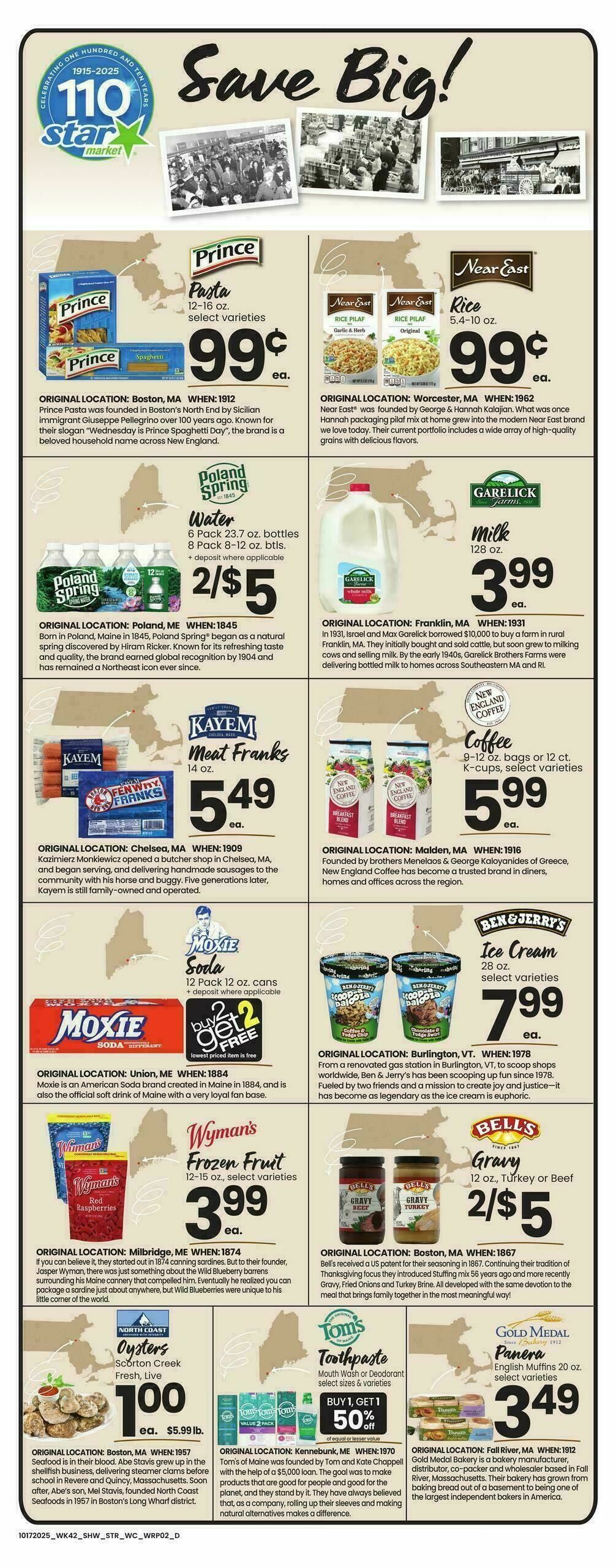 Star Market Weekly Ad from October 17