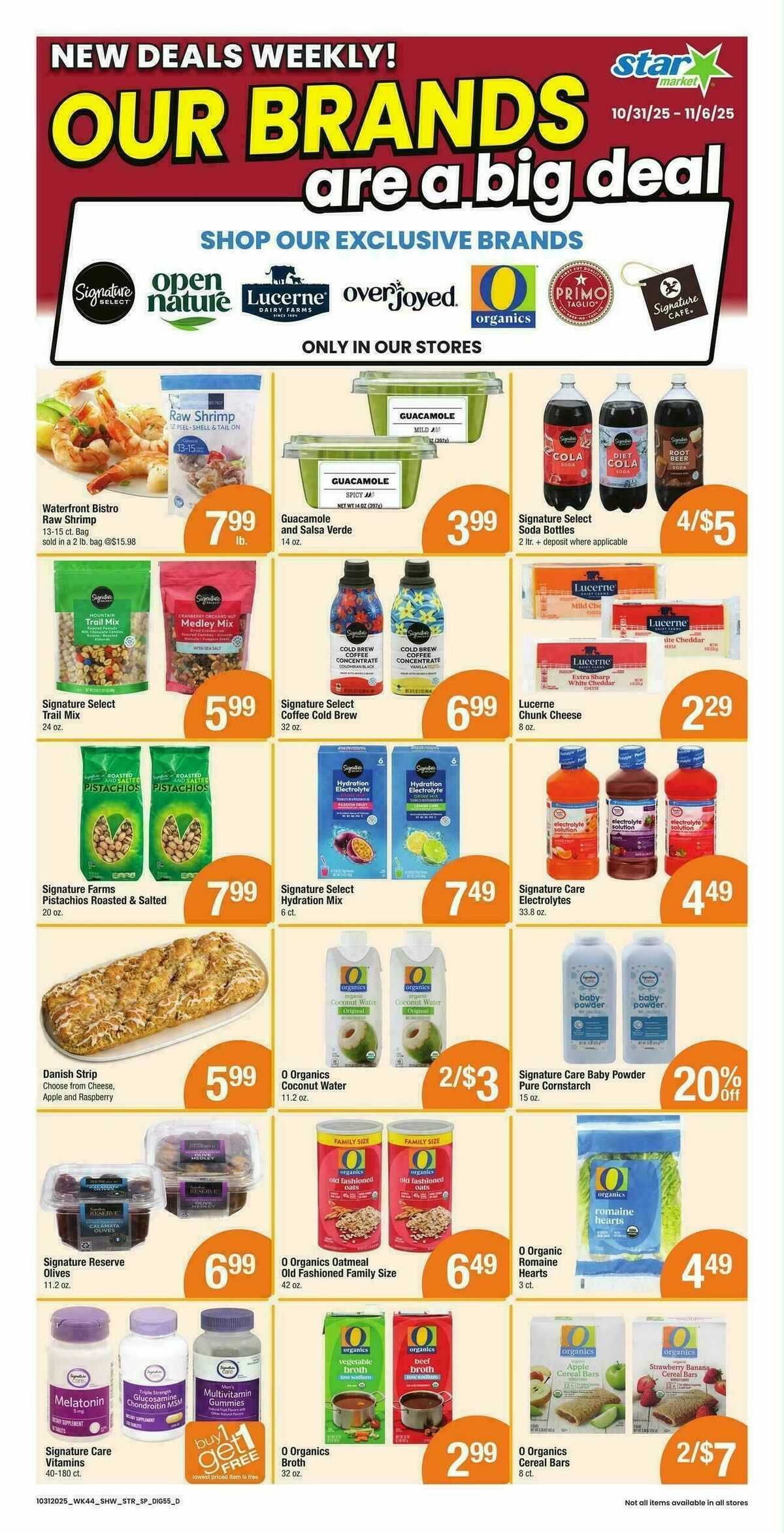 Star Market Weekly Ad from October 31