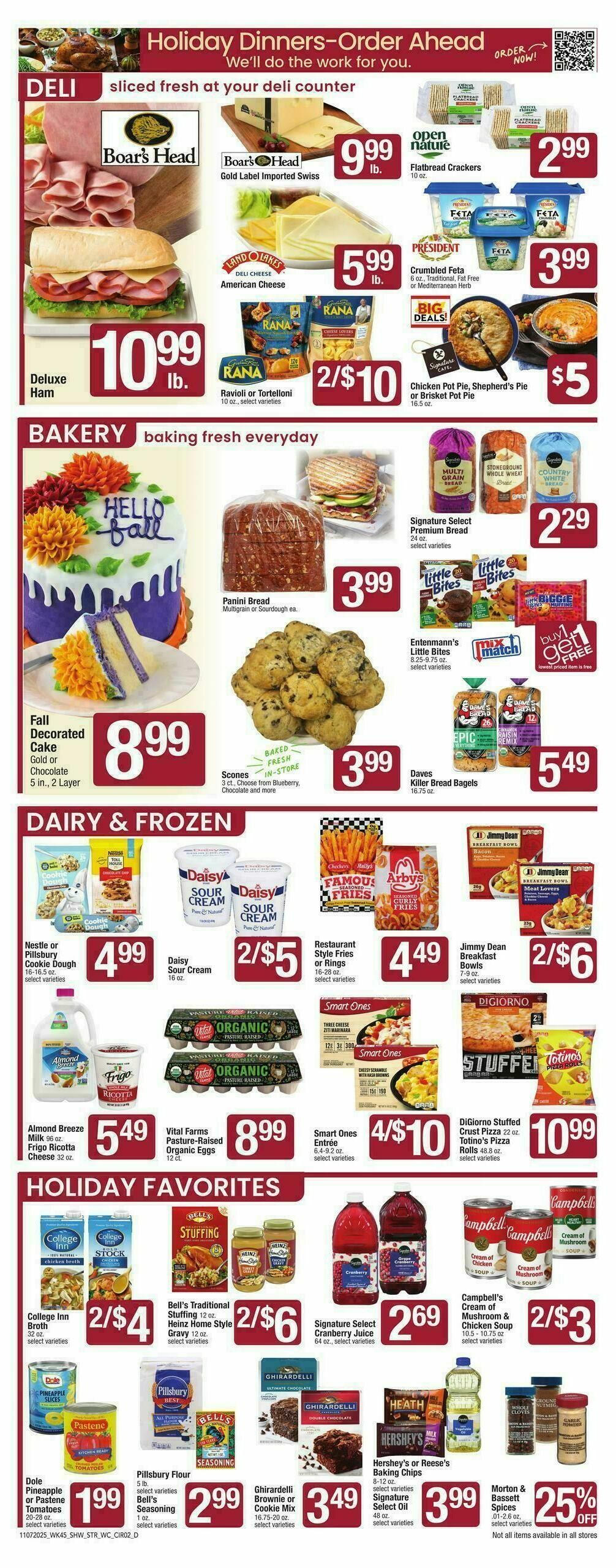 Star Market Weekly Ad from November 7
