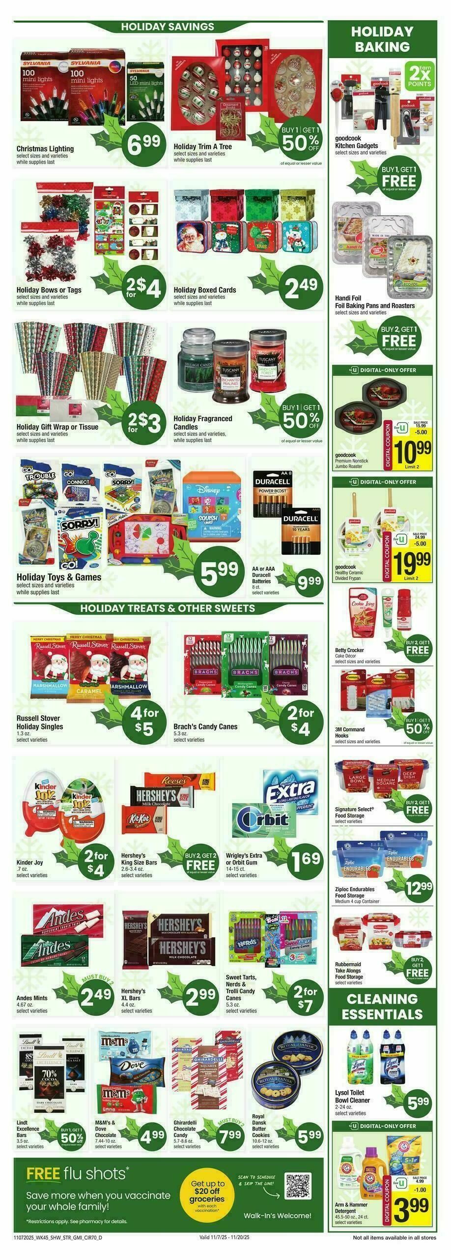 Star Market Weekly Ad from November 7