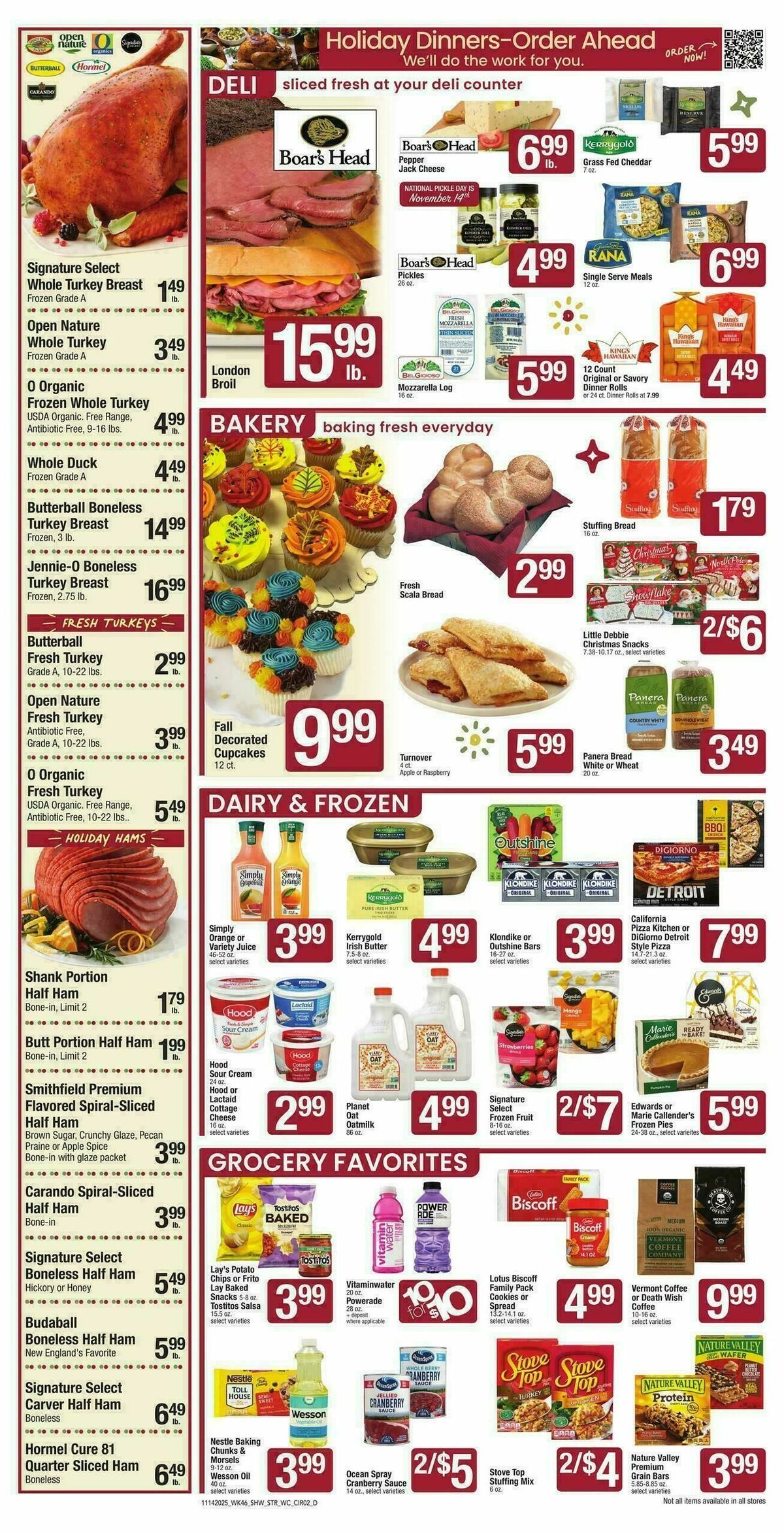 Star Market Weekly Ad from November 14