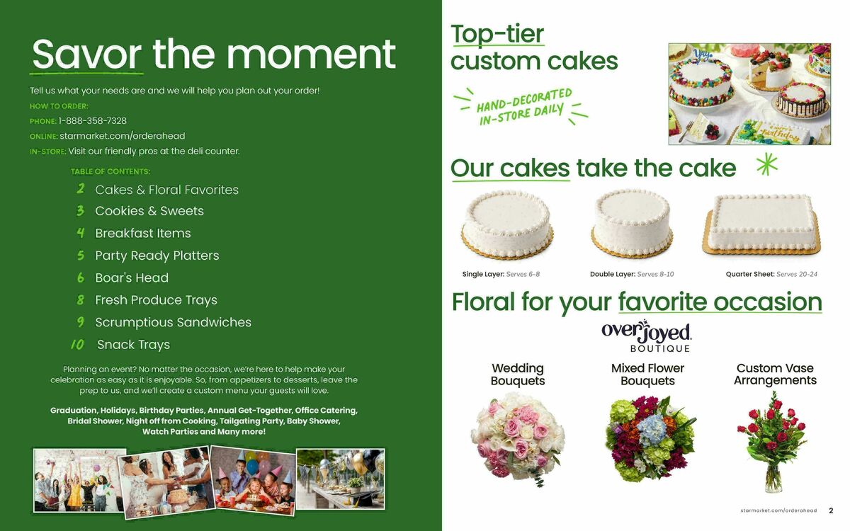 Star Market Entertaining Guide Weekly Ad from November 28